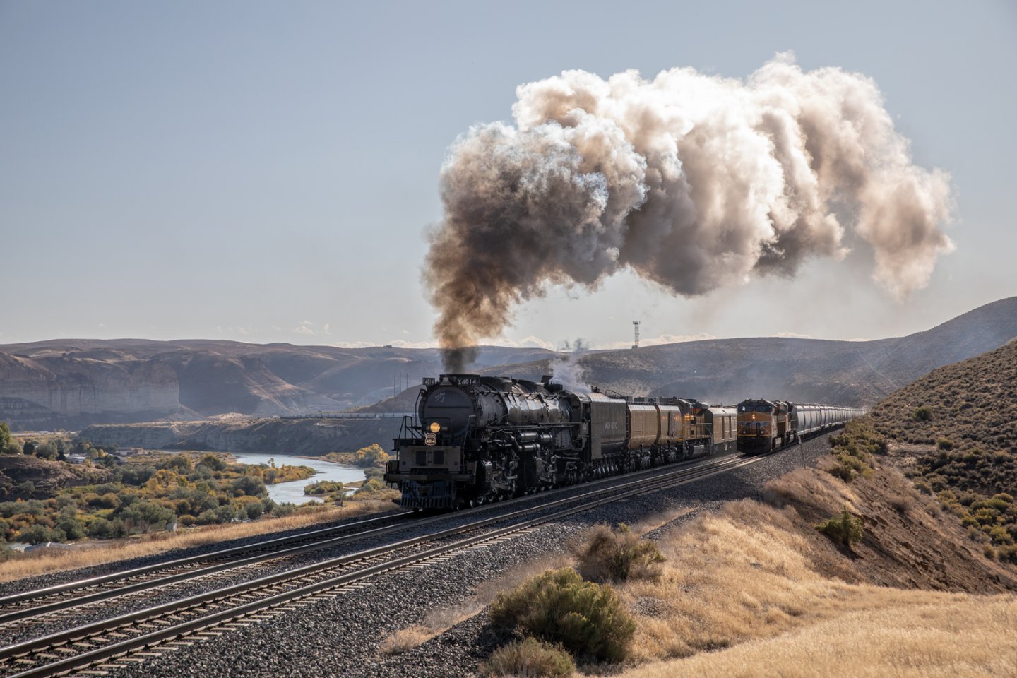 Union Pacific 4014 Green River