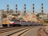 Caltrain 926 Pz Bayshore, Eilzug, Signalbrücke