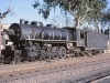 Metre-gauge class WD No. 1503 at Jaipur on 22 February 1968