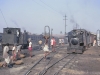 Scene at Howrah shed of the Howrah-Amta Railway, 13 February 1968.