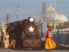 General scene at Dabhoi as ZB class 2-8-2 waits to depart with the 8.20 to Chandad on 15 January 1981