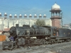 Metre-gauge class WD 2-8-2 at Agra Fort on 13 December 1980.
