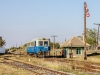 Im September 2012 wurde die Strecke nach Negru Vodă noch im Personenverkehr bedient. Wir sehen den bestens gepflegten 77-0998 bei der Einfahrt in Ciocârlia. Foto: Thomas Franke