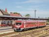 Wadloper 78-3207/08 hat Oradea kurz nach mir erreicht. Im Hintergrund wartet die Nachbau-P 8 230.142 leider nicht auf den nächsten Einsatz. Foto: Thomas Franke