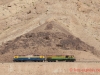 Israel 10: Kurz vor Oron passieren am 15. Mai 2014 die beiden Lokomotiven