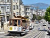 Szenen der Cable Cars in San Francisco