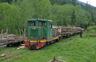 TU4-1695 beim Verschub in Sobol' am 18.05.2012