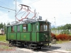 Triebwagen TEVD Nr. 22 der Tratabahn am 11.08.2012 im Depot Poprad. Das 1912 von Ganz Budapest (elektrischer Teil von Siemens Schuckert) gebaute Fahrzeug stammt aus der Anfangszeit der elektrischen Tatrabahnen und diente als Post- und GÃ¼tertriebwagen.  - Foto: Peter Pohl