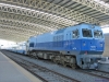 Argentinien: Der Talgo im neuen Bahnhof von Mar del Plata.