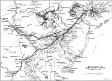 Pennsylvania Rail Road - electrified lines (Januar 1947)