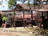 tansania_5 - Eine Idylle bietet sich dem Besucher in der Waggonwerkstatt der Zentralbahn in Dar Es Salaam. Es ist kaum zu glauben, dass sich die 2927 der North British Locomotive Company seit 2010 keinen Zentimeter bewegt hat.