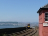 Triebwagen 170 411 fährt am "Süderturm" auf die "neue" Tay Bridge von 1887