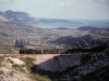 ET-JZ Dubrovnik Class 83 on freight climbing away   29-8-1966  J4-10c