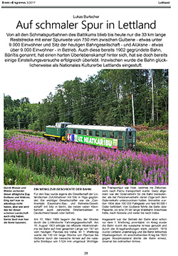 Fern-Express: Bericht Lettland als PDF