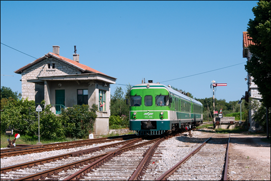 Streckenportrait Istrien: die einzige verbliebene Eisenbahnstrecke