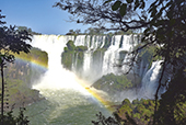 Eisenbahn in Iguazu, Argentinien