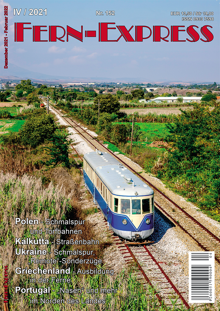 Zeitschrift Fern-Express (Heft IV-2021): Polen, Indien, Ukraine, Griechenland, Portugal