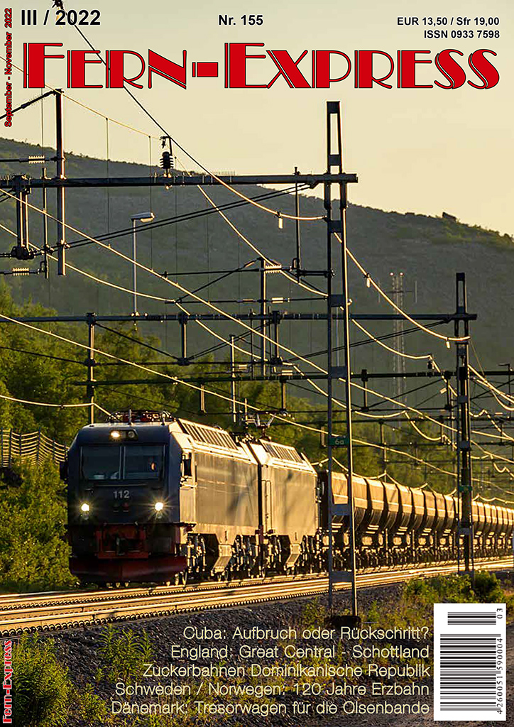 Eisenbahnen in England, Cuba, Dominikanische Republik, Schweden, Norwegen und England