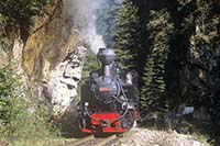 Anfang der 1990er Jahre verkehrten in Rumänien noch viele Schmalspurbahnen.