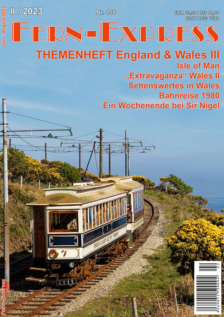 FernExpress Heft 2-2023 Titel: Themenheft England und Wales