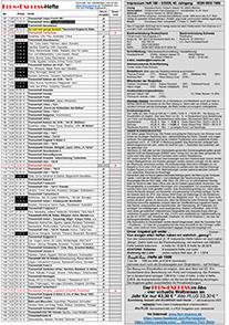 Impressum und lieferbare Hefte von Fern-Express